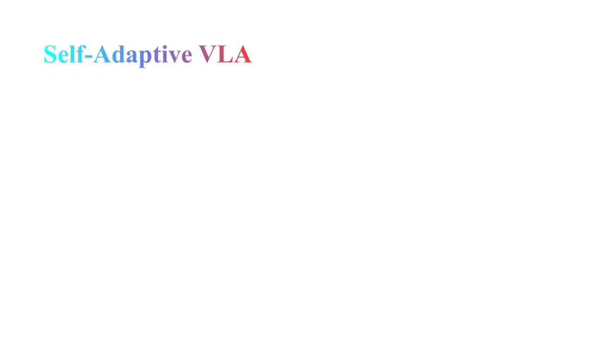 Self-Adaptive VLA: learning from its own failed rollouts to fix itself