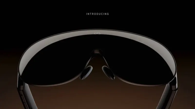 Meta VR Glasses:100克眼镜头显