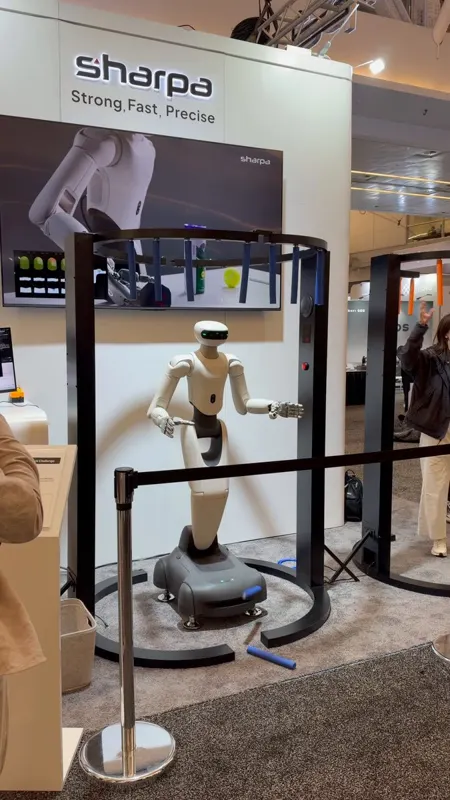 Sharpa Robotics 演示引围观：机器人比人强，观众还能同场挑战