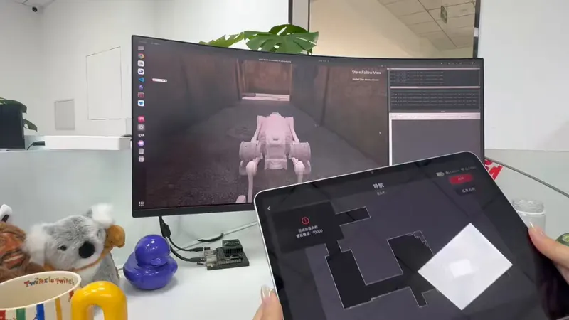 MATRiX Closed-Loop Robot Simulation on Jetson and RK3588