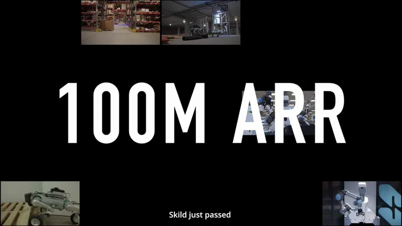 Skild AI Crosses $100M ARR with 60+ Paying Customers