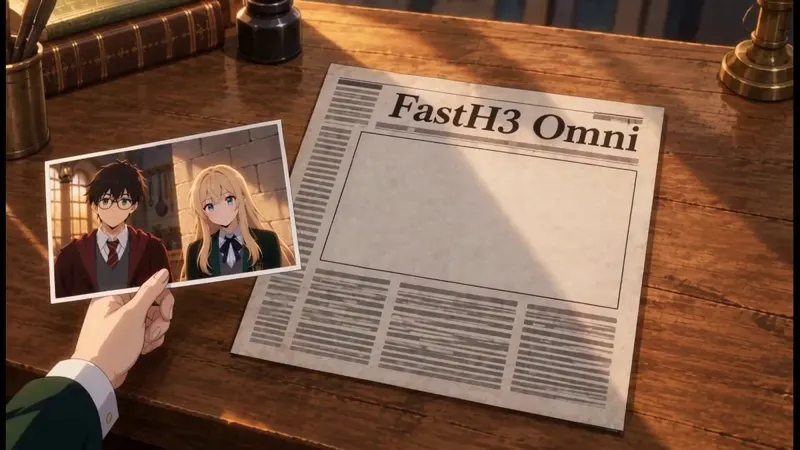 FastH3 Omni Opens Weights for 8-Step Reference-to-Video Generation