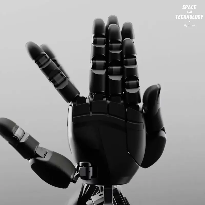 Prima 1 robotic hand: 22 DOF with vision and touch
