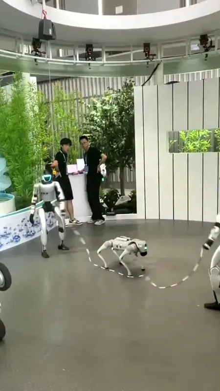 Robot Keeps a Clean Jump-Rope Loop With Precise Timing