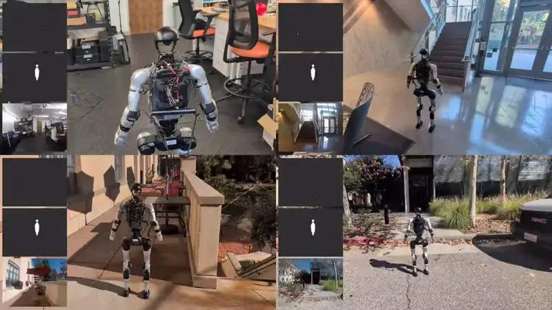 Caltech Unitree G1 Climbs Stairs Across Floors Without a Map
