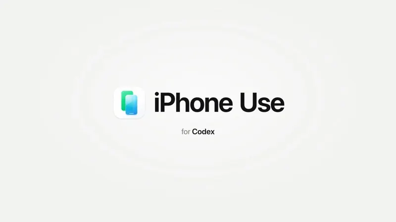 iPhone Use: Codex Controls a Real iPhone Over USB